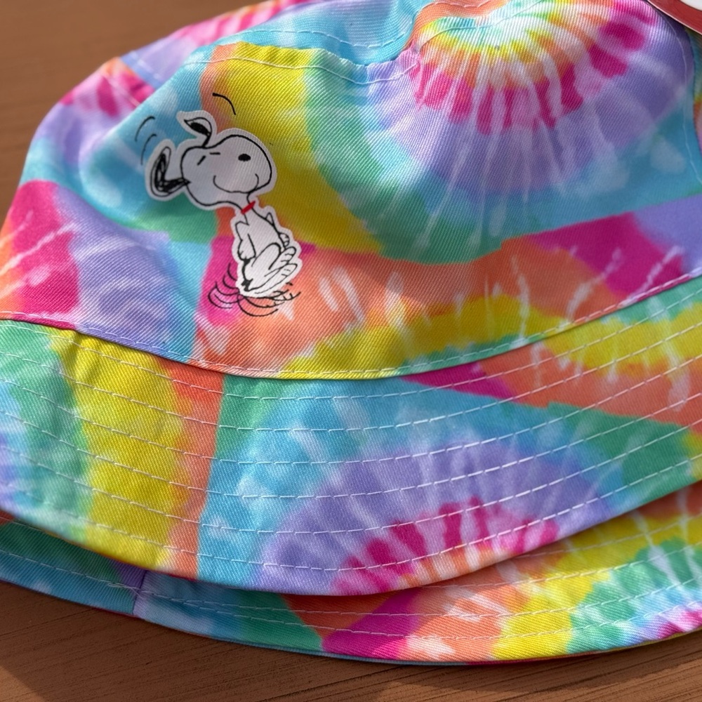 Vibrant Tie-Dye Kids Bucket Hat